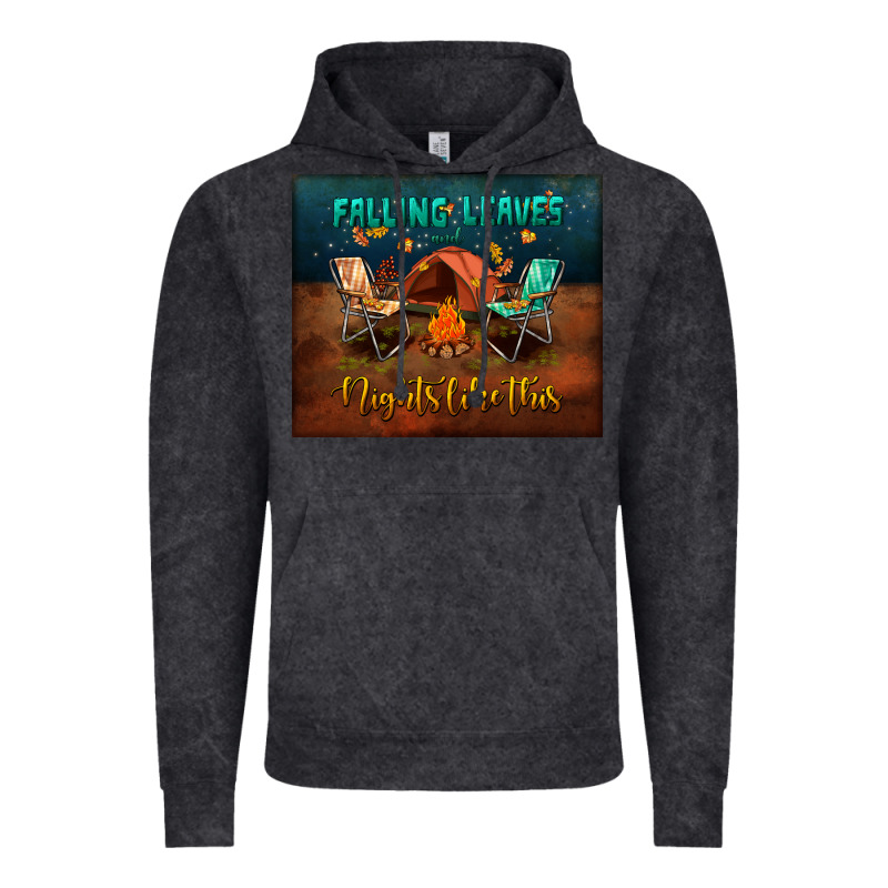 Falling Leaves And Nights Like This Mouse Pad Vintage Hoodie by BundleAndBundleShop | Teevron