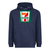 Navy eleven Heavyweight Hoodie - linhVisuals
