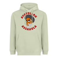 Matcha Ayatollah Assahola Heavyweight Hoodie - linhVisuals