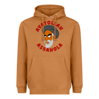 Meerkat Ayatollah Assahola Heavyweight Hoodie - linhVisuals