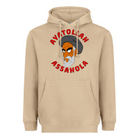 Mushroom Ayatollah Assahola Heavyweight Hoodie - linhVisuals
