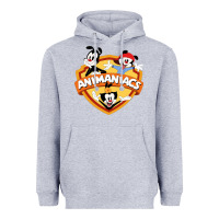 Heather Grey animaniacs funny cats cartoon Heavyweight Hoodie - linhVisuals