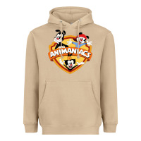 Mushroom animaniacs funny cats cartoon Heavyweight Hoodie - linhVisuals