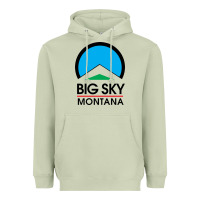 Matcha Big Sky Montana Champion Heavyweight Hoodie - linhVisuals