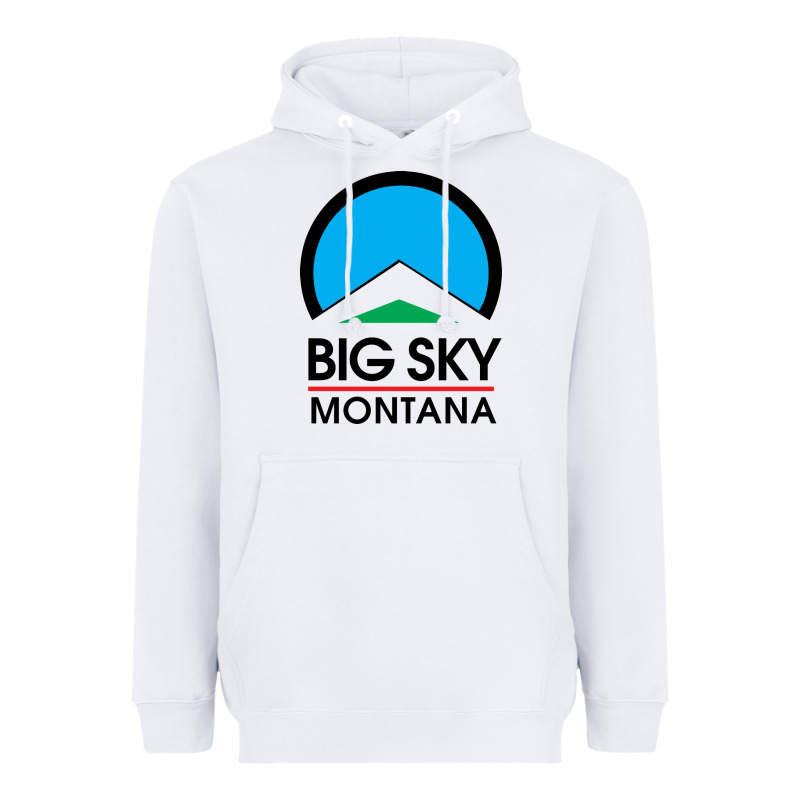 Big Sky Montana Champion Heavyweight Hoodie by linhVisuals | Teevron