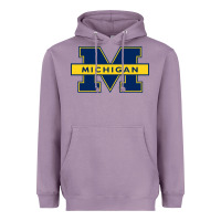 Lavender michigan Heavyweight Hoodie - linhVisuals