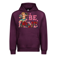 Mauve Wine be mine cupid Urban Hoodie - RanaPortraitStore