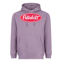 Lavender Peterbilt Heavyweight Hoodie - linhVisuals