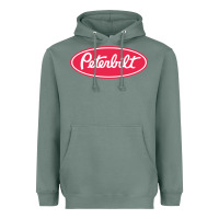 Sage Peterbilt Heavyweight Hoodie - linhVisuals
