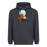 Smoke two cats Heavyweight Hoodie - linhVisuals
