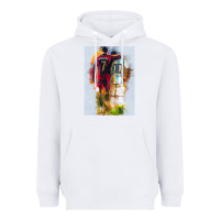 White messi and ronaldo Heavyweight Hoodie - linhVisuals