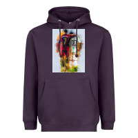 Plum messi and ronaldo Heavyweight Hoodie - linhVisuals