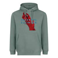 Sage interpol Heavyweight Hoodie - linhVisuals