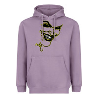 Lavender J O K E R Heavyweight Hoodie - linhVisuals