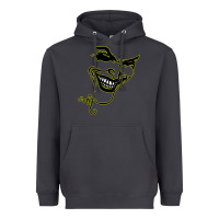 Smoke J O K E R Heavyweight Hoodie - linhVisuals