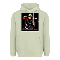 Matcha only you can prevent communism Heavyweight Hoodie - linhVisuals