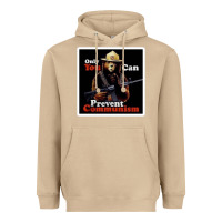 Mushroom only you can prevent communism Heavyweight Hoodie - linhVisuals
