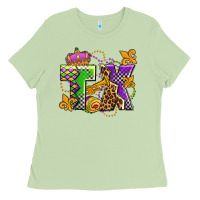 Matcha texas mardi gras olivia Ladies Tee - OliviaCreatesArt