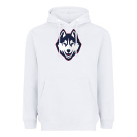 White wolf head tshirt Heavyweight Hoodie - linhVisuals