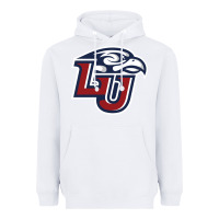 White liberty flames Heavyweight Hoodie - linhVisuals