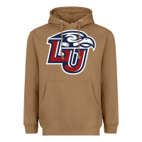Toasted Coconut liberty flames Heavyweight Hoodie - linhVisuals