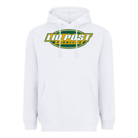 White liu post pioneers Heavyweight Hoodie - linhVisuals