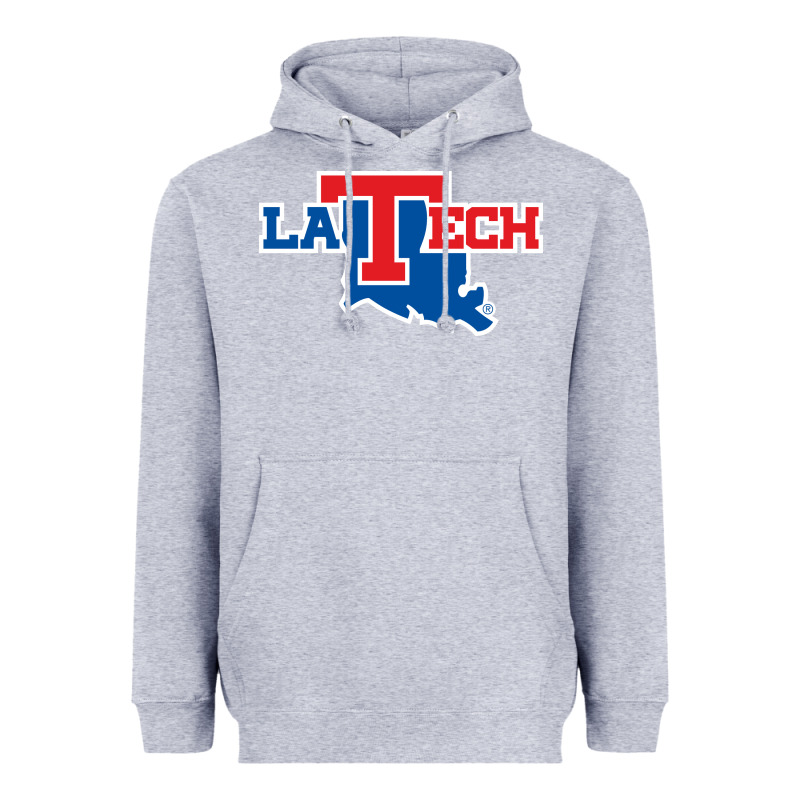 Louisiana Tech Bulldogs Heavyweight Hoodie by linhVisuals | Teevron
