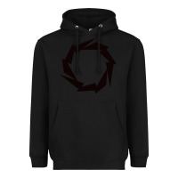 Black Fountain Boats Heavyweight Hoodie - linhVisuals