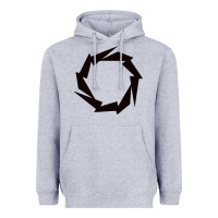 Heather Grey Fountain Boats Heavyweight Hoodie - linhVisuals