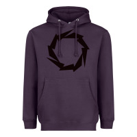 Plum Fountain Boats Heavyweight Hoodie - linhVisuals