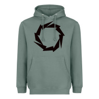 Sage Fountain Boats Heavyweight Hoodie - linhVisuals