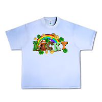 Grape Ice lucky gnome St. Patricks Day Urban Heavy Tee - FaDigitalArtStudio