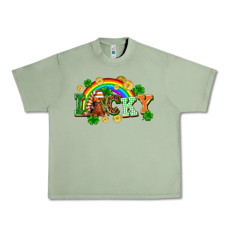 Lucky Gnome St. Patricks Day Urban Heavy Tee by FaDigitalArtStudio | Teevron