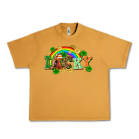 Peanut Butter lucky gnome St. Patricks Day Urban Heavy Tee - FaDigitalArtStudio