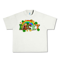 Pistachio lucky gnome St. Patricks Day Urban Heavy Tee - FaDigitalArtStudio