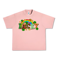 Salmon lucky gnome St. Patricks Day Urban Heavy Tee - FaDigitalArtStudio