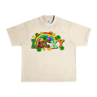 Sandshell lucky gnome St. Patricks Day Urban Heavy Tee - FaDigitalArtStudio