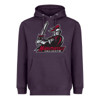 Plum manhattanville valiants Heavyweight Hoodie - linhVisuals
