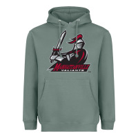 Sage manhattanville valiants Heavyweight Hoodie - linhVisuals