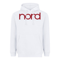 White Nord Heavyweight Hoodie - linhVisuals