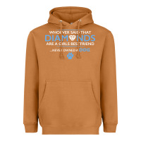 Meerkat whoever said that diamonds are a girls best friend never owned a dog Heavyweight Hoodie - linhVisuals