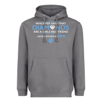 Storm whoever said that diamonds are a girls best friend never owned a dog Heavyweight Hoodie - linhVisuals