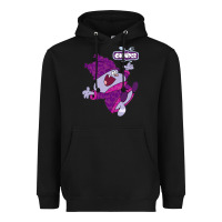 Black chowder Heavyweight Hoodie - linhVisuals