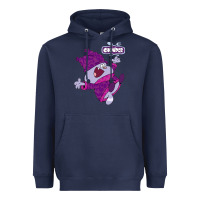 Navy chowder Heavyweight Hoodie - linhVisuals