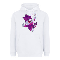 White chowder Heavyweight Hoodie - linhVisuals
