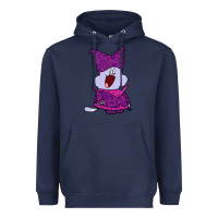 Navy chowder Heavyweight Hoodie - linhVisuals