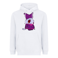 White chowder Heavyweight Hoodie - linhVisuals