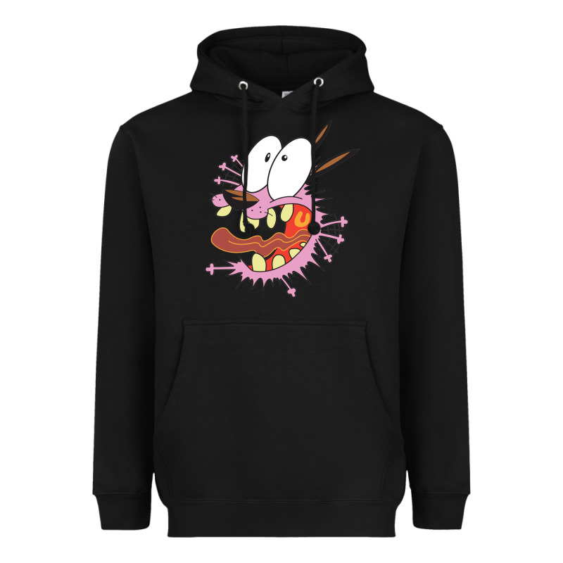 Courage The Cowardly Dog Heavyweight Hoodie by linhVisuals | Teevron