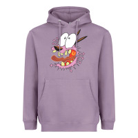 Lavender courage the cowardly dog Heavyweight Hoodie - linhVisuals