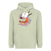 Matcha courage the cowardly dog Heavyweight Hoodie - linhVisuals